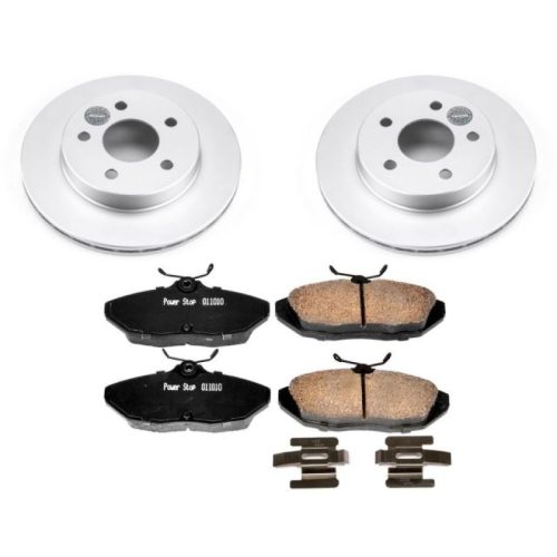 1993-1998 Lincoln Mark VIII Rear Brake Rotor and Ceramic Pad Assembly - Premium Replacement
