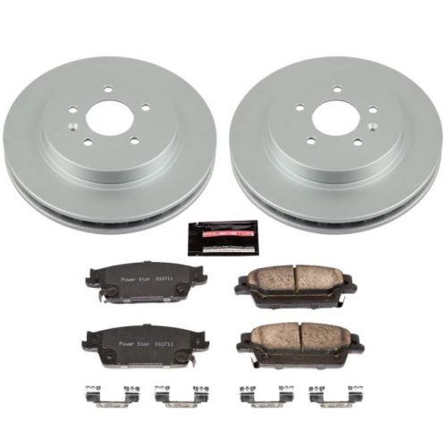 2005-2010 Cadillac STS & CTS Heavy-Duty Brake Rotor and Ceramic Pad Assembly - Premium Replacement