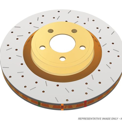 DBA 4000 Series T3 Drilled & Slotted Rotor for Lotus Elise and Exige 2007-2011 - Premium Replacement - Image 6