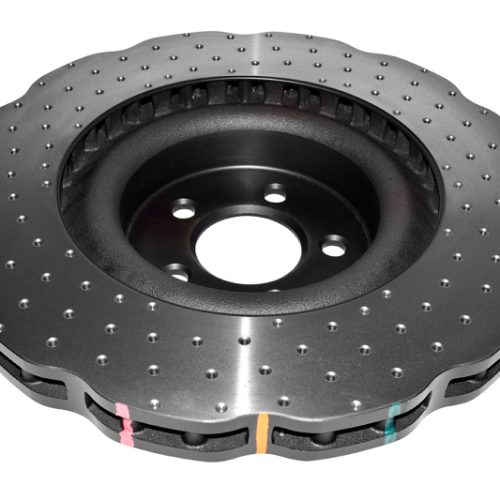 DBA 4000 Series Wave Cross Drilled Rotor - Front Fitment for Ford Mustang '15-'17 Heavy-Duty Performance Replacement - Image 7