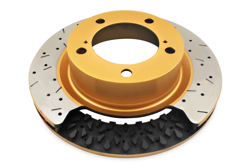DBA 4000 Series Drilled and Slotted Rotor for Ford Focus 2016-2017 - Premium Replacement - Image 4