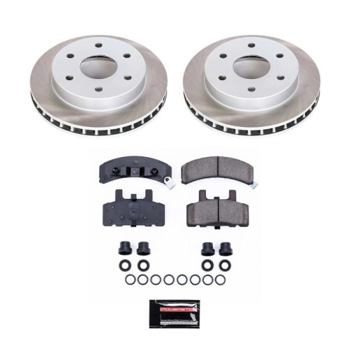 1992-1995 GMC K1500 Suburban Front Semi-Coated Rotor Brake Assembly - Premium Replacement