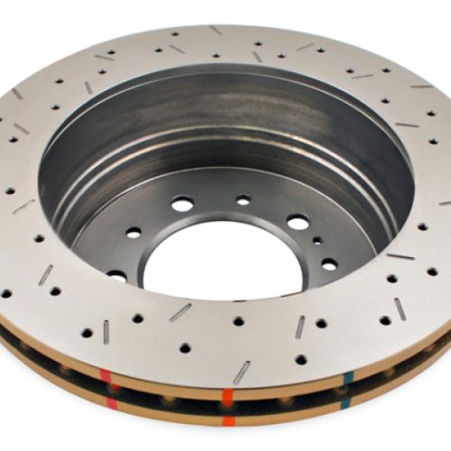 DBA 4000 Series Rear Drilled and Slotted Rotor for Toyota Land Cruiser 1998-2006 and Lexus LX470 - Premium Replacement - Image 7