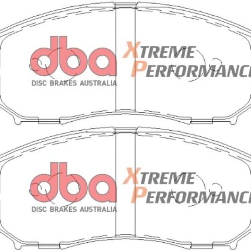 DBA XP Series High Performance Brake Pads for Nissan 350Z and Infiniti G35 2005-2009 - Premium Replacement