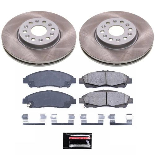 2017-2018 GMC Acadia & Buick Enclave Front Semi-Coated Rotor Brake Assembly - Heavy-Duty Fleet Replacement