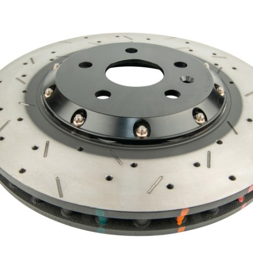 DBA 5000 Series Cross Drilled Brake Rotor Front 2009-17 Chevrolet Camaro SS V8 - Premium Replacement - Image 3