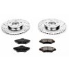 1994-1998 Ford Mustang Front Z23 Evolution Sport Brake Kit - Premium Heavy-Duty Replacement for Enhanced Towing and Daily Driving Performance