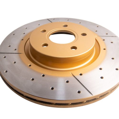 DBA Street Series Cross Drilled and Slotted Rotor for 2011-15 Volvo C30, C70, Ford C-Max, Lincoln MKC, Transit Connect - Premium Replacement - Image 6