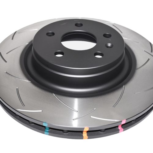 DBA 4000 Series T3 Slotted Front Brake Rotor for Tesla Model S and Model X 2012-16 - Premium Replacement - Image 6