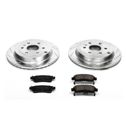 2007-2009 Buick Enclave Rear PowerStop Z23 Evolution Sport Brake Upgrade Kit - Premium Replacement