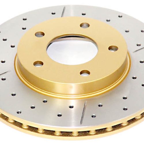 DBA Street Series Rotors for Ford Escape and Mazda Tribute 2001-2004 Front Drilled and Slotted Performance Replacement