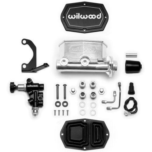 261-14964-P Wilwood Compact Tandem Master Cylinder Kit for Heavy-Duty Automotive Applications Drop-in