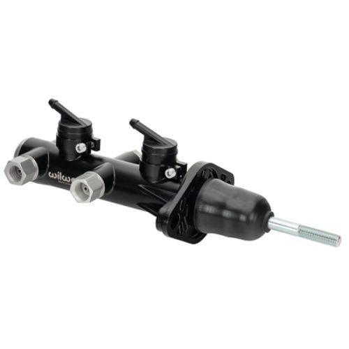 260-14389-BK Wilwood Remote Tandem Master Cylinder for High-Performance Automotive and Fleet Applications Drop-in