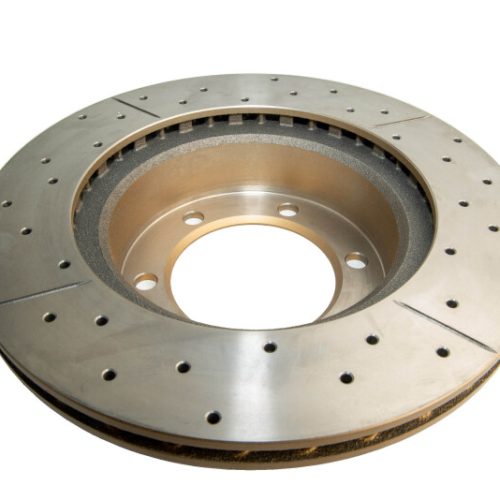 DBA Street Series Front Drilled and Slotted Brake Rotor for Toyota Land Cruiser and 4Runner '96-'02 - Premium Replacement - Image 8