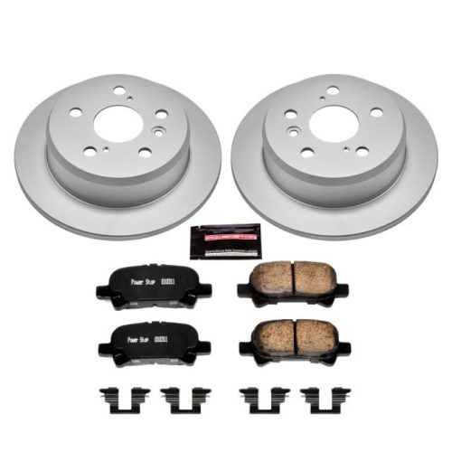 2005-2007 Toyota Avalon Rear Brake Rotor and Ceramic Pad Assembly - Heavy-Duty Fleet Replacement