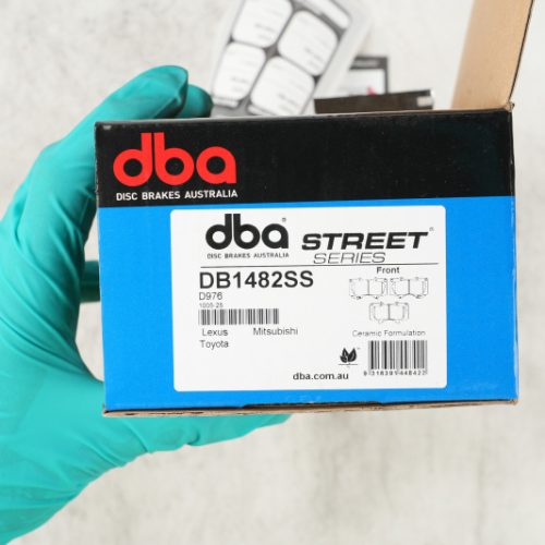 DBA Street Series Brake Pads for Toyota and Lexus Vehicles 2010-11 Front Replacement - Premium Brake Pad Assembly - Image 7