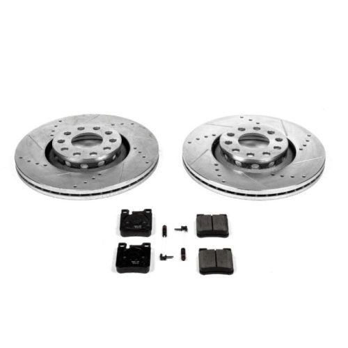 1996-1999 Mercedes-Benz CLK320 & E430 Rear Z23 Evolution Sport Brake Kit - Premium Heavy-Duty Replacement for Improved Braking Performance
