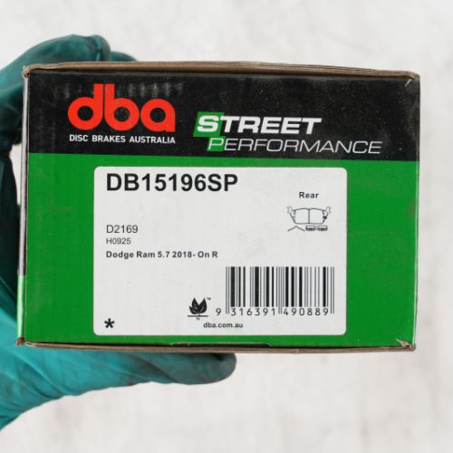 DBA Street Series Performance Rear Brake Pads for Ram 1500 '19-'22 New Body Style - Premium Replacement - Image 7