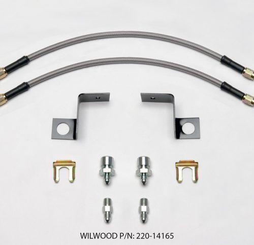 220-14165 Wilwood Flexline Kit for Heavy-Duty Hydraulic Brake Systems Drop-in