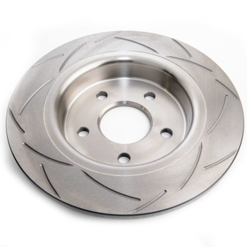 DBA T2 Slotted Street Series Rotor for Ford Focus MK2 '05-'11 Rear - Premium Replacement