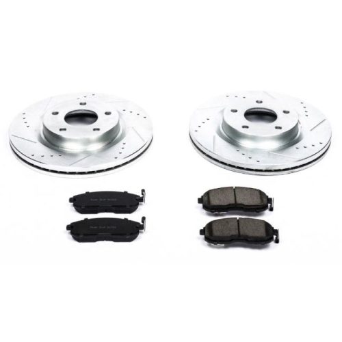2007-2013 Nissan Altima Front Z23 Evolution Sport Brake Upgrade Kit - Premium Heavy-Duty Performance Replacement
