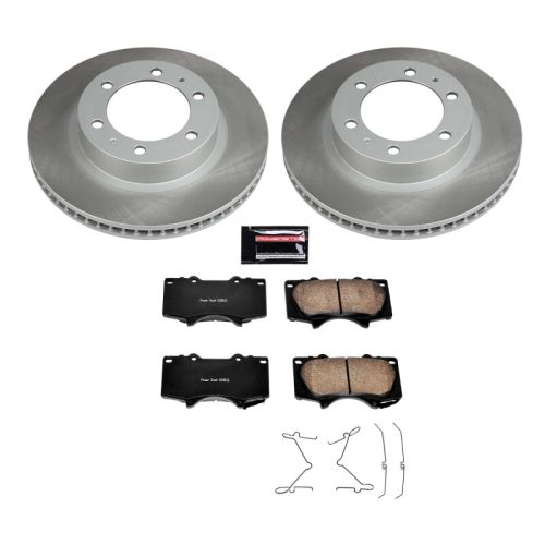 2017-2008 Toyota Tacoma Front Semi-Coated Rotor Brake Assembly - Heavy-Duty Fleet Replacement