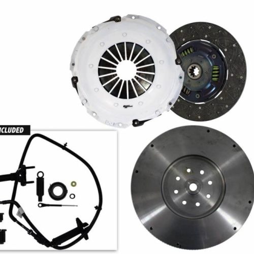 2010-2011 Dodge Ram 2500/3500 Heavy-Duty Clutch Conversion Kit with Steel Flywheel and Hydraulic Assembly - Premium Replacement