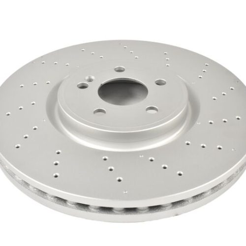 DBA Street Series OE Drilled Front Brake Rotor for Mercedes-Benz CLA45 AMG S 2019-24 - Premium Replacement - Image 2