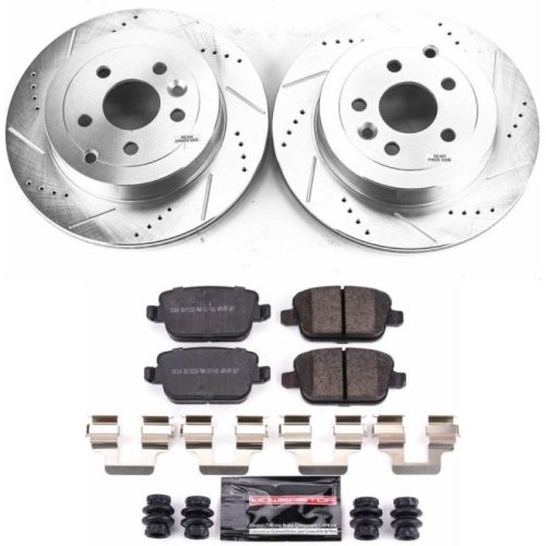 2008-2012 Land Rover LR2 Rear Z23 Evolution Sport Brake Upgrade Kit - Premium Heavy-Duty Replacement