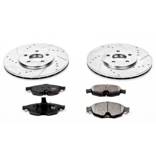 2001-2006 Chrysler Sebring & 2001-2003 Dodge Stratus Front Z23 Evolution Sport Brake Upgrade Kit - Premium Replacement