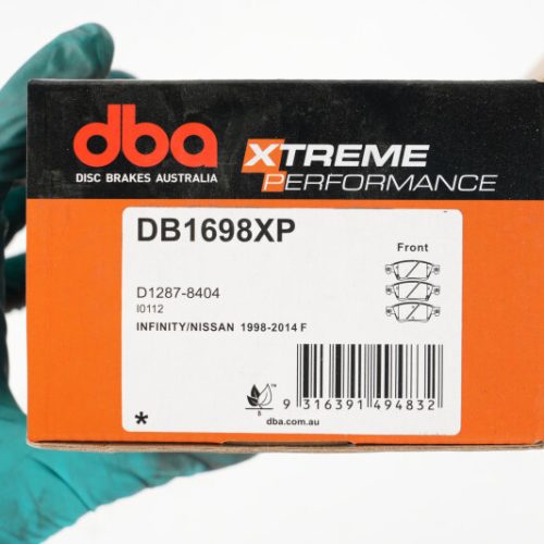 DBA XP Performance Front Brake Pads for Infiniti G37 2007-2009 - Heavy-Duty High Friction Brake Pad Assembly - Image 7