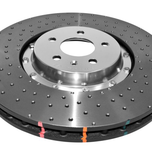 DBA 5000 Series Front Slotted 2 Piece Rotor Assembly for Audi A8 Quattro and SQ5 2011-18 - Premium Replacement - Image 2