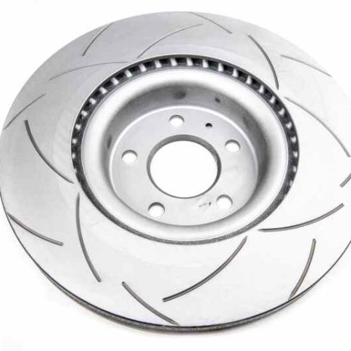 DBA Street Series T2 Rotor Front Slotted Brake Rotor - 338mm for Audi A4, A5, A6, Q5 Quattro (2018-2020) - Premium Replacement - Image 3