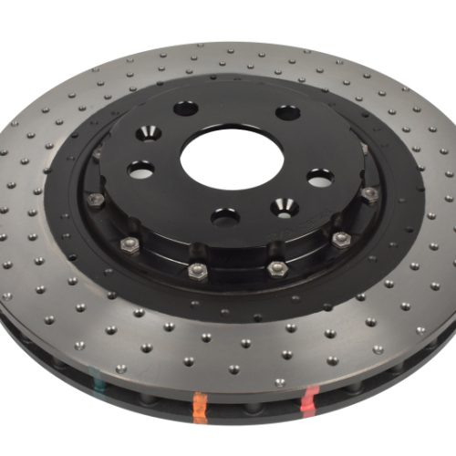 DBA 5000 Series Cross Drilled Front Rotor for Chevrolet Corvette C8 Z51 2020 and Up - Premium Replacement - Image 2