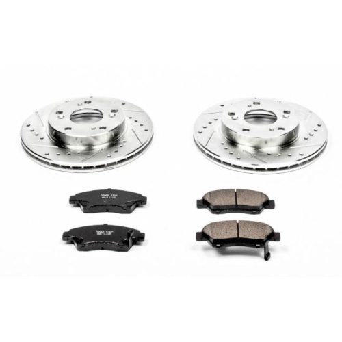 2002-2006 Acura RSX Front Power Stop Z23 Evolution Sport Brake Kit - Premium Heavy-Duty Replacement
