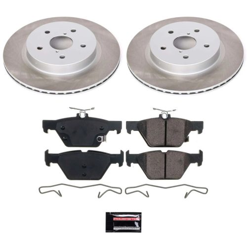 2015-2016 Subaru Legacy, Outback, and WRX Heavy-Duty Brake Rotor and Ceramic Pad Assembly - Premium Replacement
