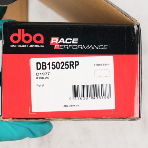 DBA 17-19 Ford Focus RS Front RP Performance Brake Pads - High-Temperature Race Performance Clutch Pad with Carbon Fiber Reinforcement - Premium Replacement - Image 6