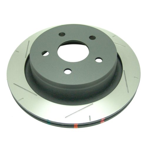 DBA 4000 Series Rear Slotted Rotor for Dodge Ram 1500 and Durango 2004-2007 - Premium Replacement