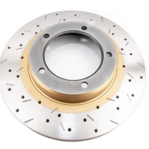 DBA 4000 Series Uni-Directional Cross Drilled and Slotted Rotor for Toyota Land Cruiser 1989-1992 - Premium Replacement - Image 6