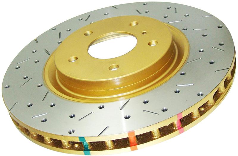 DBA 4000 Series Drilled and Slotted Rotor for Ford Focus 2016-2017 - Premium Replacement - Image 8