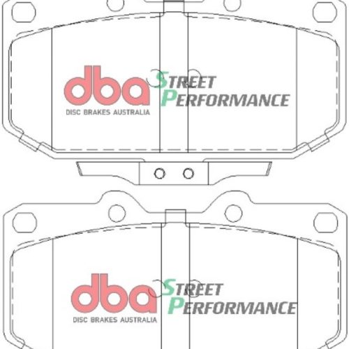 DBA Street Performance Brake Pads Front 2006-2007 Subaru Impreza WRX - Premium Replacement