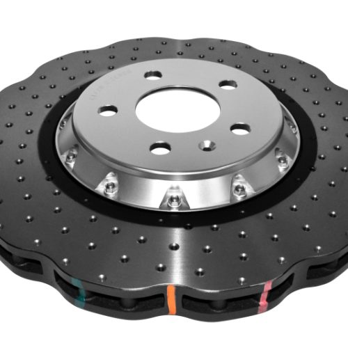 DBA 5000 Series Cross Drilled Front Brake Rotor for Audi A6 2010-13 - Image 3