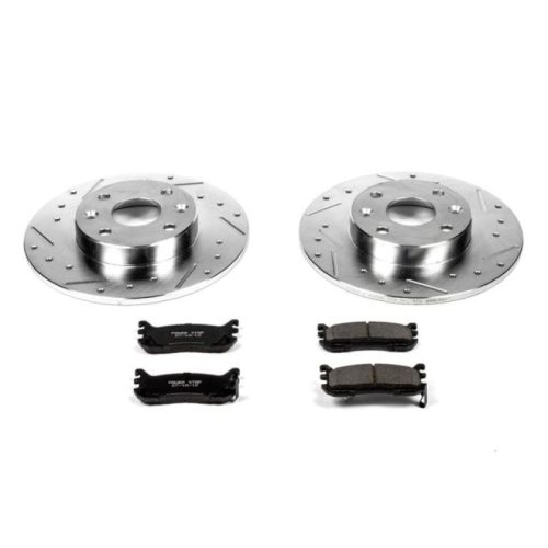 1995-1999 Ford Escort & 1996-1998 Mazda Protege Rear Z23 Evolution Sport Brake Performance Upgrade Kit - Premium Replacement