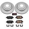 2005-2012 Acura RL Rear Brake Rotor and Ceramic Pad Assembly - Heavy-Duty Fleet Replacement