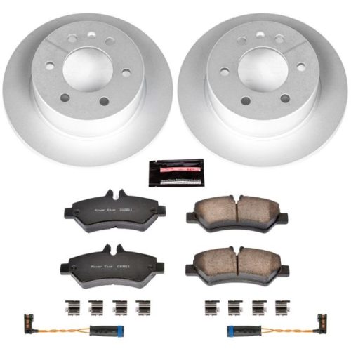 2010-2014 Mercedes-Benz Sprinter 2500/3500 Heavy-Duty Brake Rotor and Carbon-Fiber Ceramic Pad Assembly - Premium Replacement