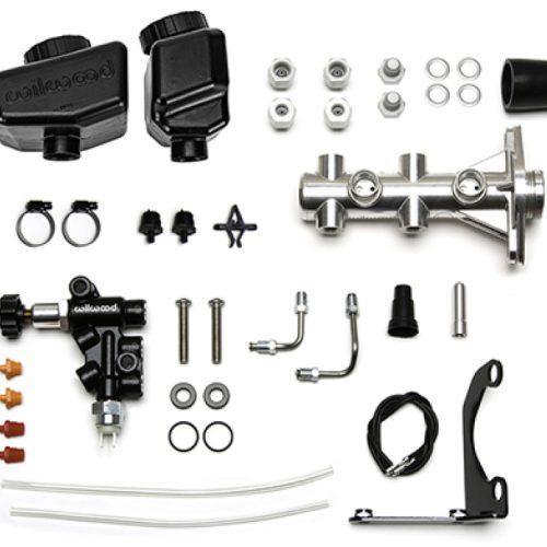 261-16962-P Wilwood Remote Tandem Master Cylinder Kit for Heavy-Duty Automotive Applications Drop-in