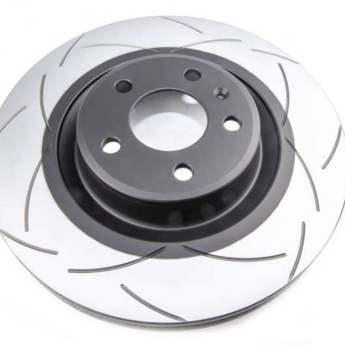 DBA Street Series T2 Rotor Front Slotted Brake Rotor - 338mm for Audi A4, A5, A6, Q5 Quattro (2018-2020) - Premium Replacement