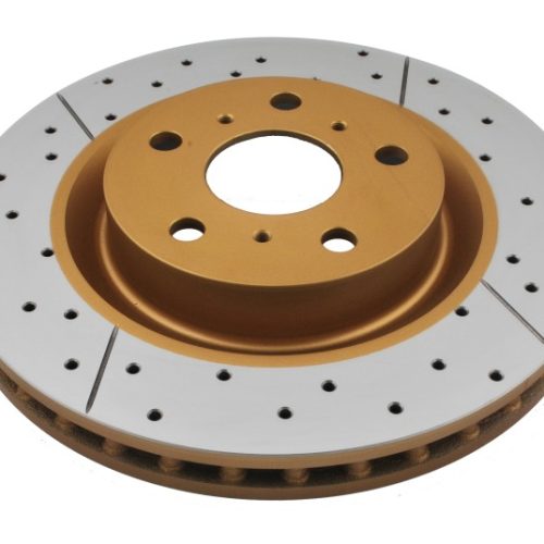 DBA X Street Series Rotor for 2008-09 Pontiac G8 GT 6.0L Front - Performance Drilled and Slotted Brake Rotor for Daily Drivers - Image 6