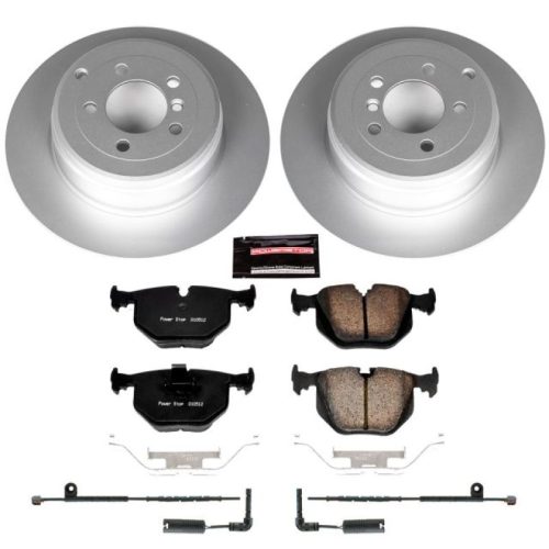 2003-2005 Land Rover Range Rover Rear Z23 Evolution Sport Coated Brake Kit - Heavy-Duty Performance Replacement