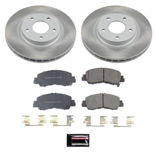 2018-2020 Mitsubishi Eclipse Cross Front Semi-Coated Rotor Brake Assembly - Heavy-Duty Fleet Replacement